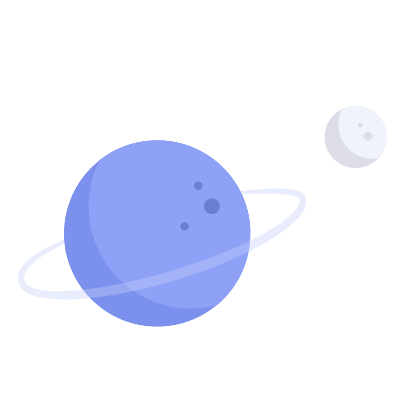 Colourful Image of Planets