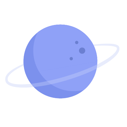 Colourful Image of Planets