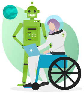 Robot helping in Crafting The Perfect Professional Summary Statement