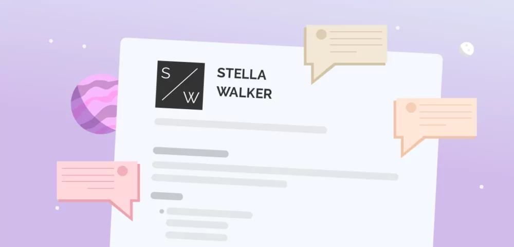 resume action words