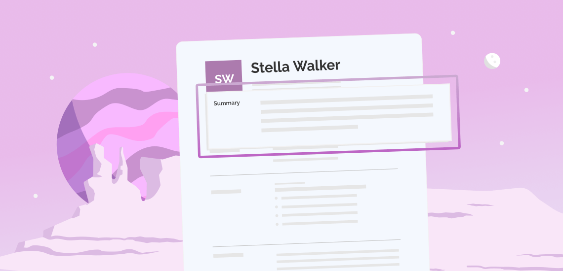 resume profile