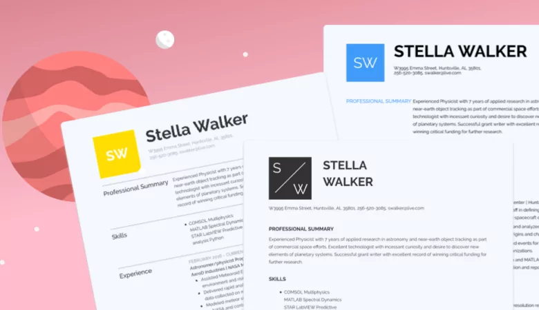 Use These Simple Resume Templates