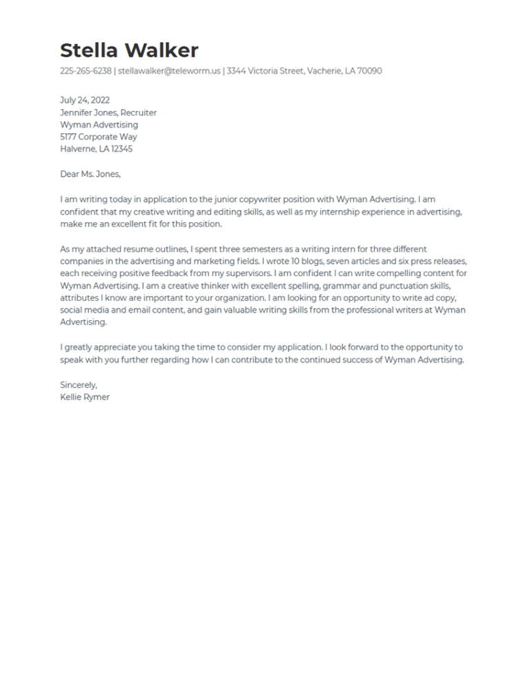 Best Cover Letter Templates for Your Job Search