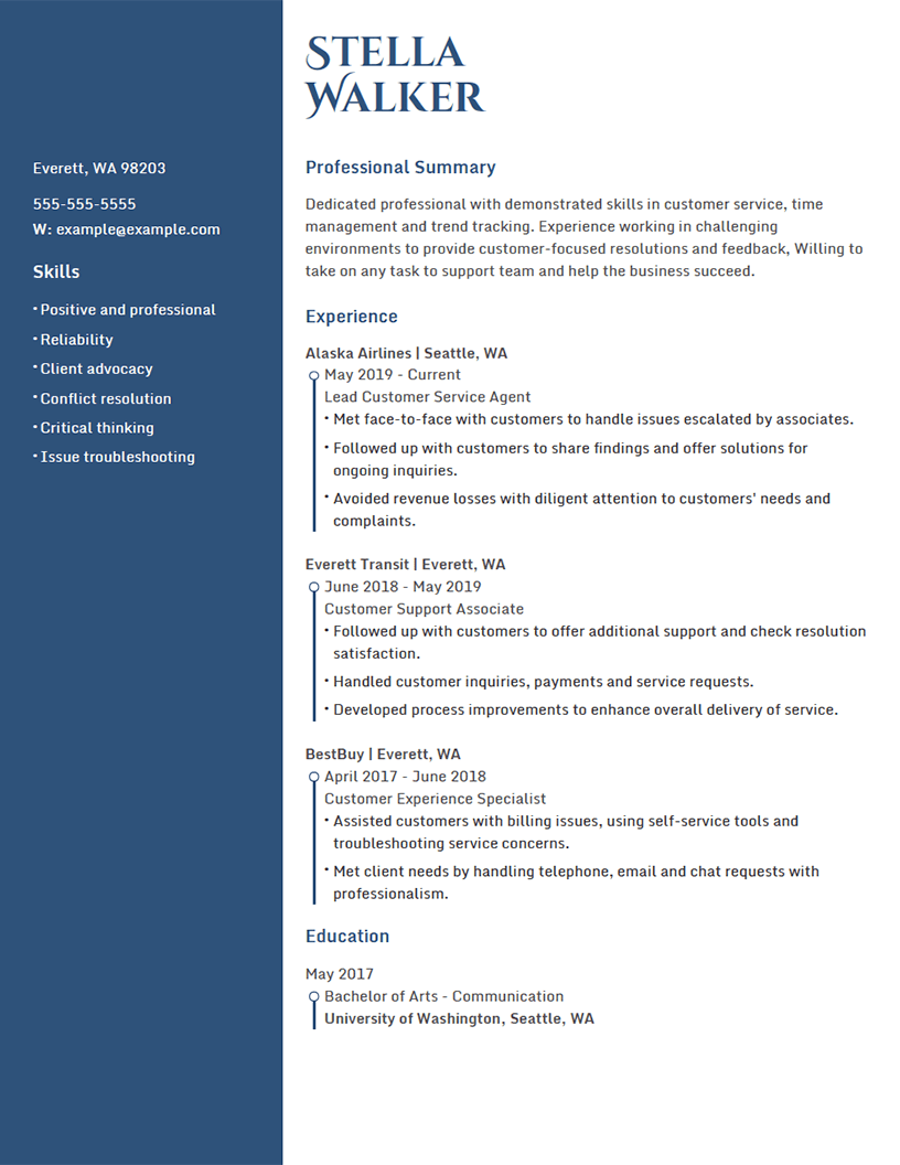 Resume Template Resume Nerd Voyager