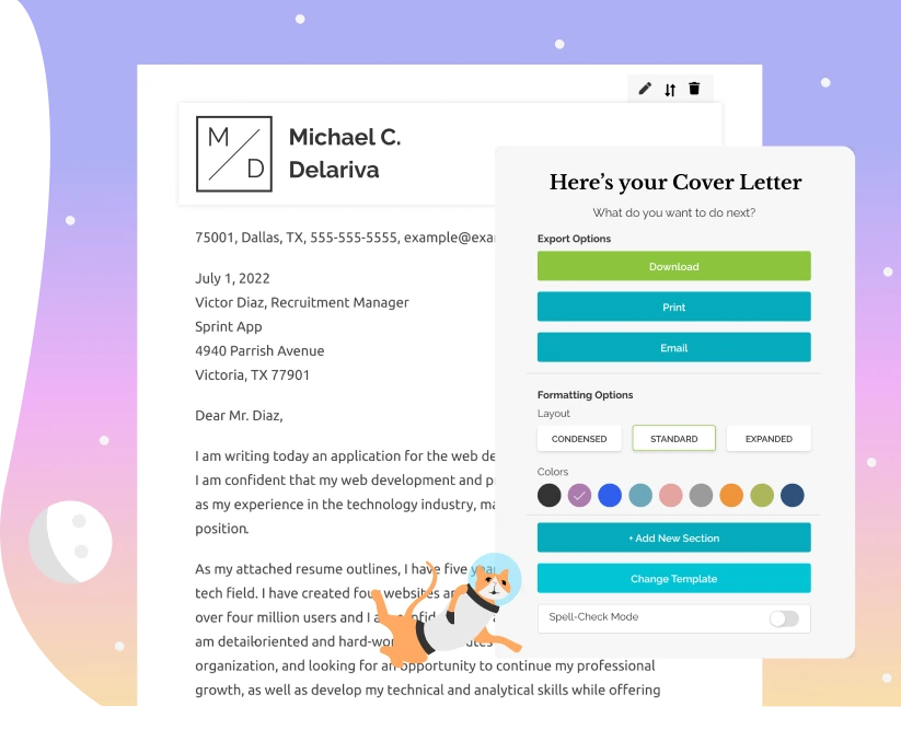 Cover Letter Builder